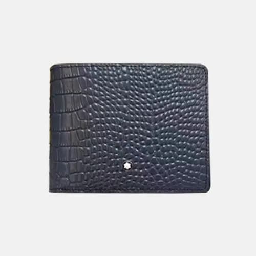 Montblanc 2018 Mens Logo Leather Bifold Purse - 몽블… - 1
