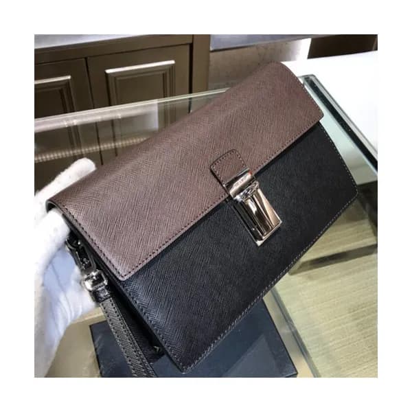 Prada Saffiano Mens Clutch Bag ,25CM - 프라다 사피아노 남성… - 1