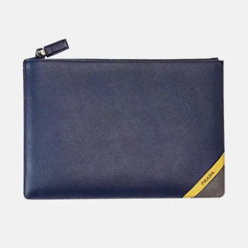 Prada Saffiano Mens Clutch Bag ,28CM - 프라다 사피아노 남성… - 1
