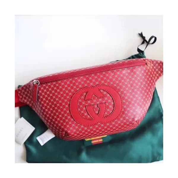 Gucci Dapper Dan Leather Belt Bag ,28CM - 구찌 대퍼 댄 … - 1