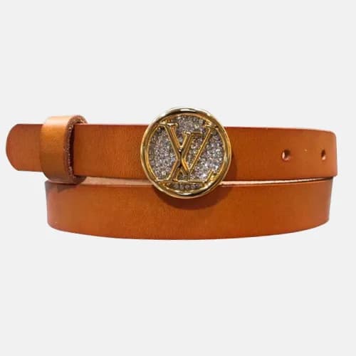 Louis vuitton 2019 Ladies Initial Logo Buckle Gltt… - 1