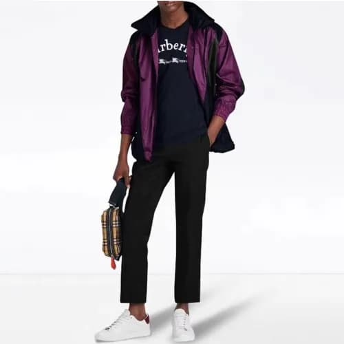 Burberry 2018 Mens Crew -neck Cotton Short Sleeved… - 1