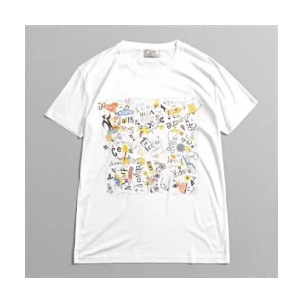 Hermes 2019 Mens Crew - neck Cotton Short Sleeved … - 1