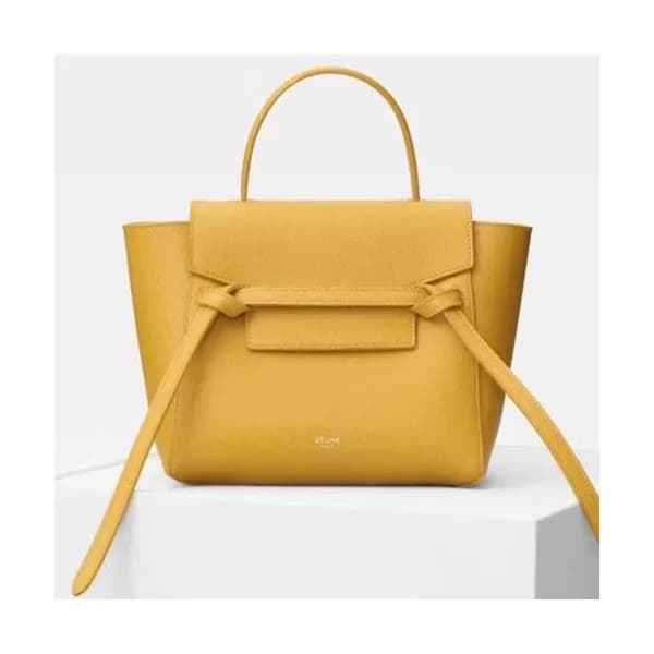 Celine Leather Belt Shoulder Bag,23CM - 셀린느 레더 벨트 … - 1