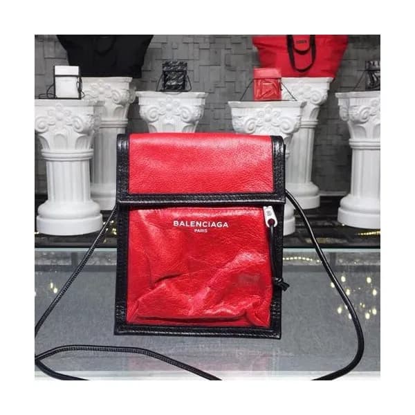 Balenciaga 2019 Leather Shoulder Cross Bag,19CM - … - 1