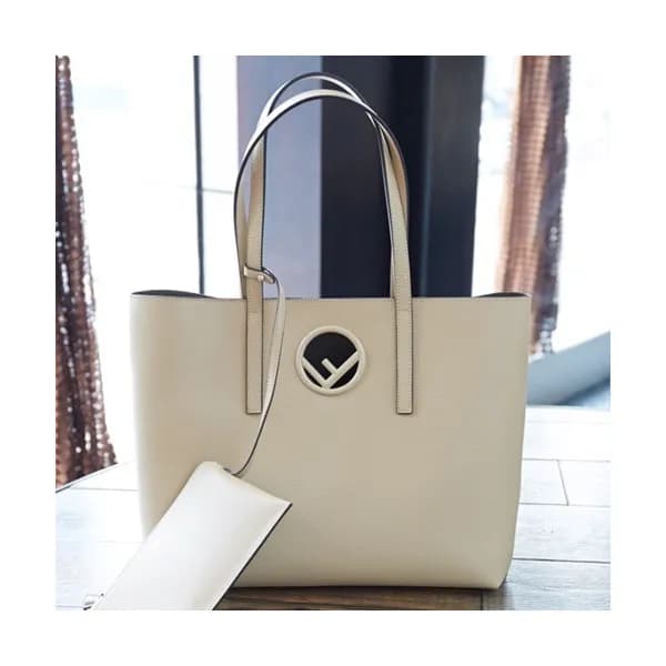 Fendi 2019 Leather Tote Shopper Bag,37CM - 펜디 2019… - 1