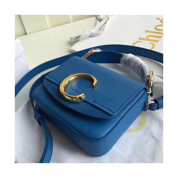Chole 2019 C Leather Tote Shoulder Bag, 16.5cm - … - 1
