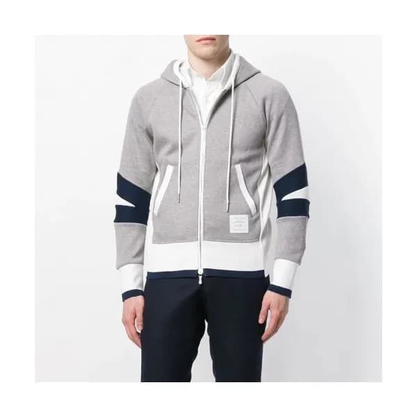 Thom Browne 2019 Mens Casual Zip-up Hood Jackets -… - 1