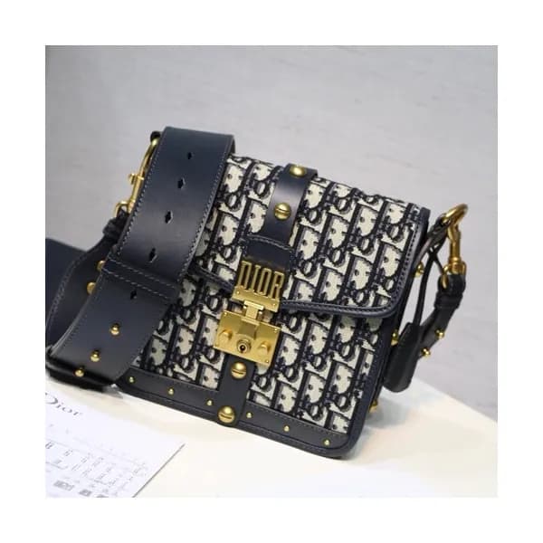 Dior 2019 Canvas Shoulder Bag ,19.5CM - 디올 2019 캔버… - 1