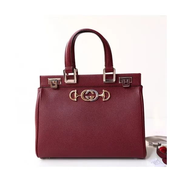 Gucci 2019 Zumi Handle Tote Shoulder Bag,27/33.5CM… - 1