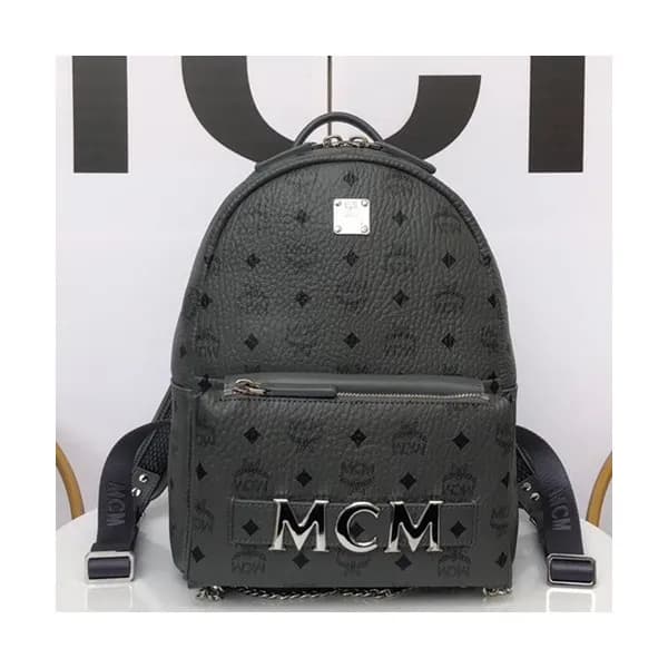 MCM 2019 Visetos Back Pack,26cm - 엠씨엠 2019 비세토스 남여… - 1