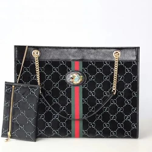 Gucci 2019 Tiger Head Large Women Tote Shoulder Sh… - 1