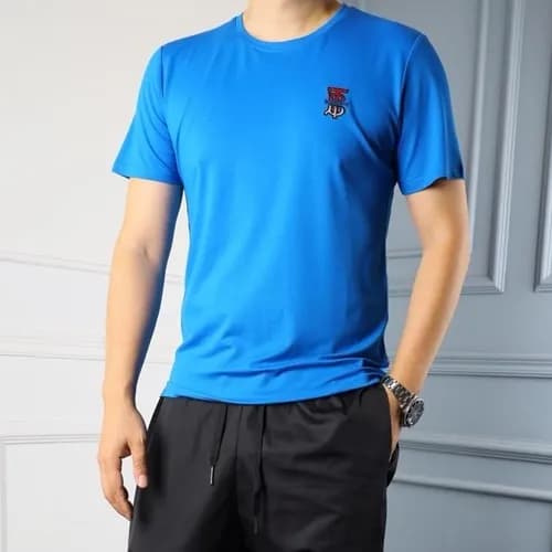 Burberry 2019 Mens Logo Polo Cotton Short Sleeved … - 1
