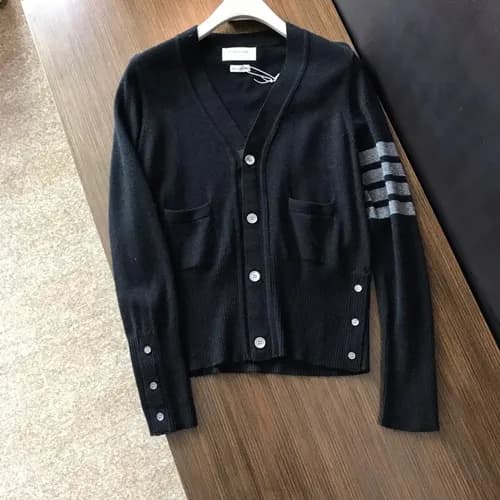 Thom Browne 2019 Mens Crew-neck Wool Cardigan - 톰브… - 1
