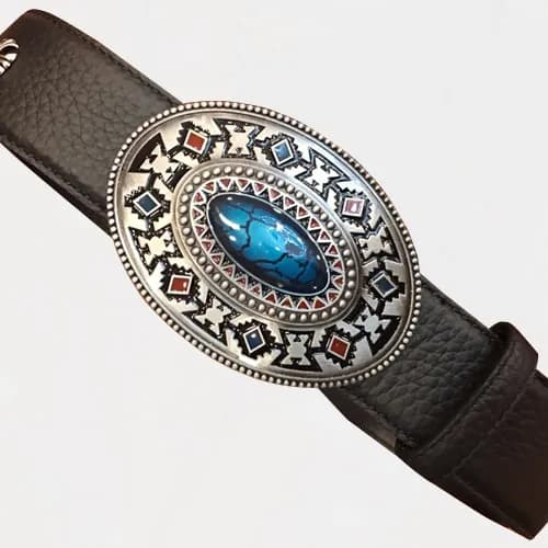 Chrome Hearts 2019 Mens Leather Belt - 크롬하츠 2019 남… - 1