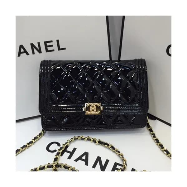 Chanel 2019 WOC Chain Cross Bag,19CM - 샤넬 2019 WOC… - 1