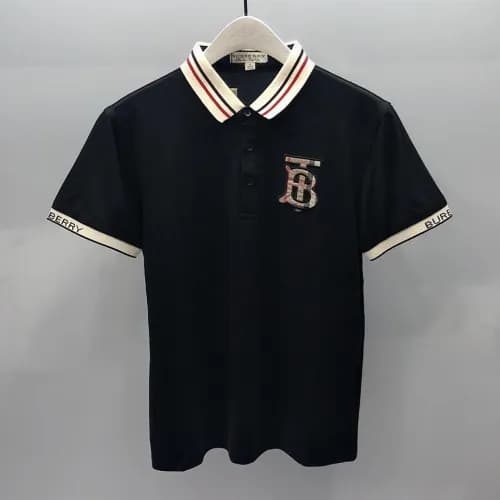 Burberry 2019 Mens Logo Cotton Short Sleeved Tshir… - 1