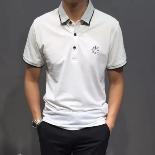 DIOR 2019 Mens Logo Cotton Short Sleeved Tshirt -디… - 1