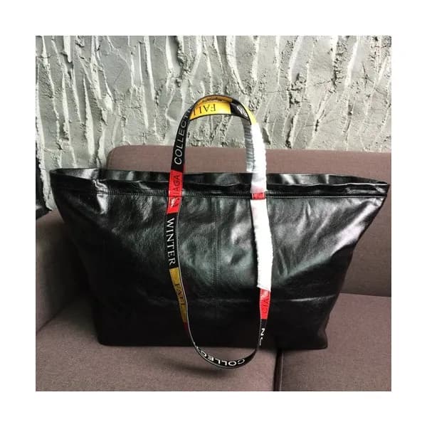 Balenciaga 2019 Leather Large Tote Shoulder Shoppe… - 1