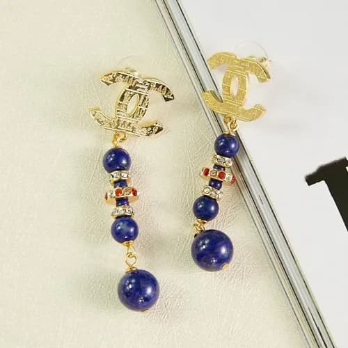 Chanel earring - 샤넬 이어링 cha0018.컬러(네이비) - 1