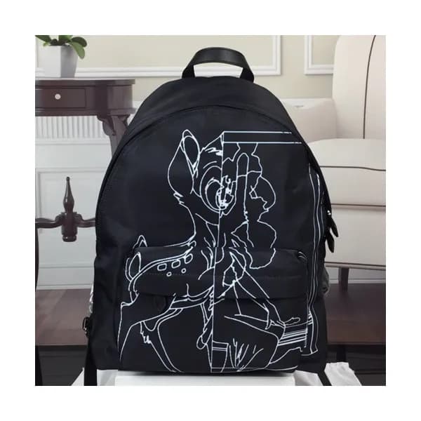 Givenchy 2019 Canvas & Leather Back Pack,41cm - 지방… - 1