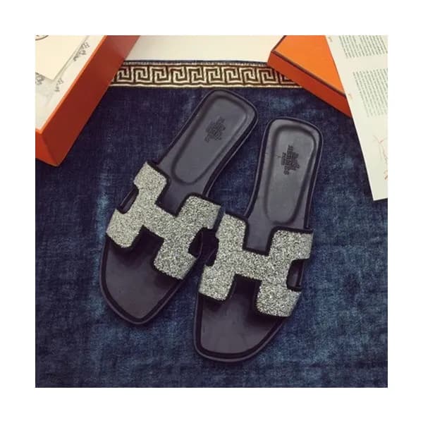 Hermes 2019 Ladies Classic Oasis Glitter Leather S… - 1