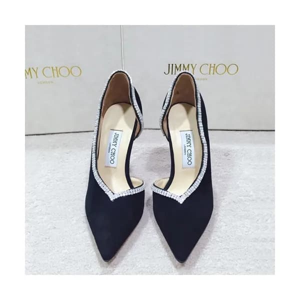 Jimmy Choo 2019 Ladies Suede High Heel - 지미츄 2019 … - 1