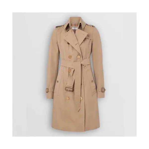 Burberry 2019 Womens Vintage Cotton Trench Coat - … - 1