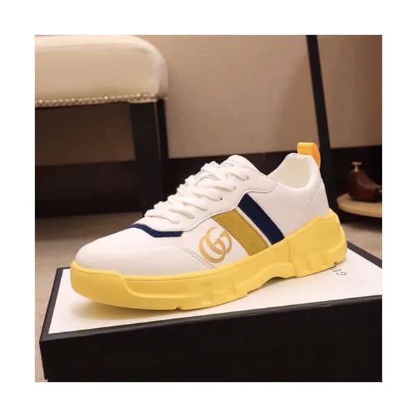Gucci 2019 Mens Leather Sneakers - 구찌 2019 남성용 레더 … - 1