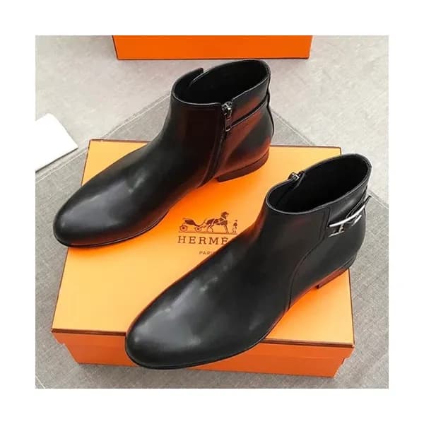 Hermes 2019 Mens Leather Boots - 에르메스 2019 남성용 레더 … - 1