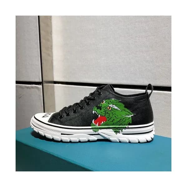 Gucci 2019 Mens Leather Sneakers - 구찌 2019 남성용 레더 … - 1