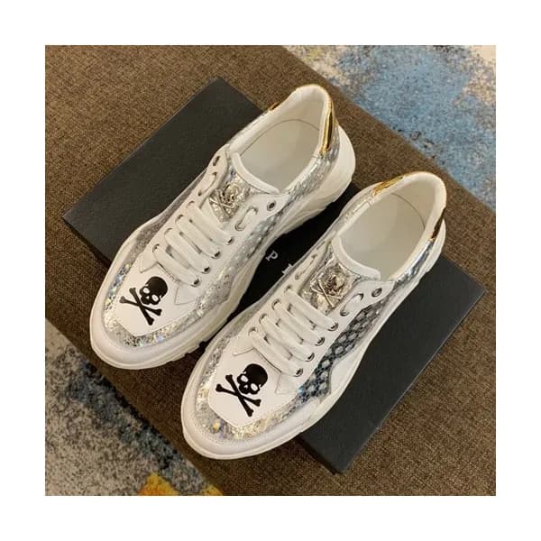 Philipp plein 2019 Mens Leather Sneakers - 필립플레인 … - 1
