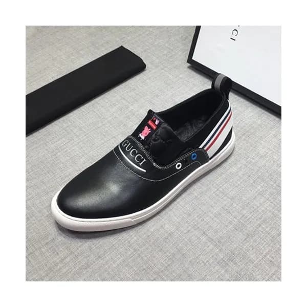 Gucci 2019 Mens Leather Slip On - 구찌 2019 남성용 레더 슬… - 1