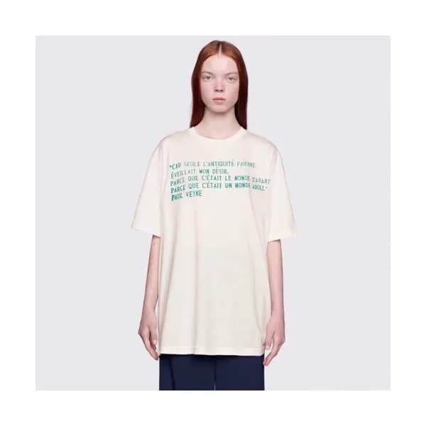 Gucci 2019 Mm/Wm Logo Cotton Short Sleeved Tshirt … - 1
