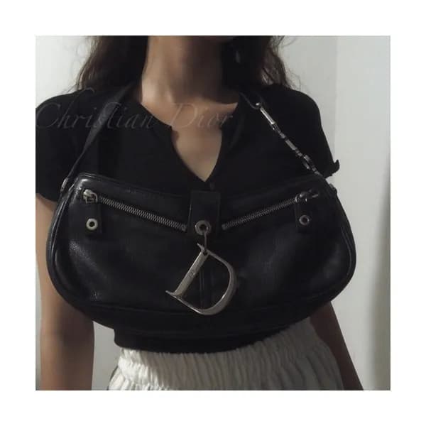 Dior 2019 Leather Shoulder Bag,31CM - 디올 2019 레더 여… - 1
