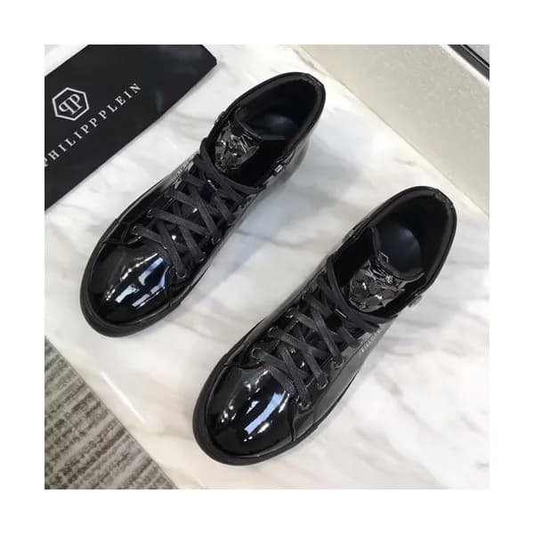 Philipp plein 2019 Mens Leather Sneakers - 필립플레인 … - 1