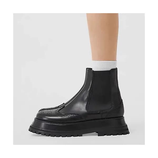 Burberry Ladies Leather Boots - 버버리 여성용 레더 부츠 - bu… - 1