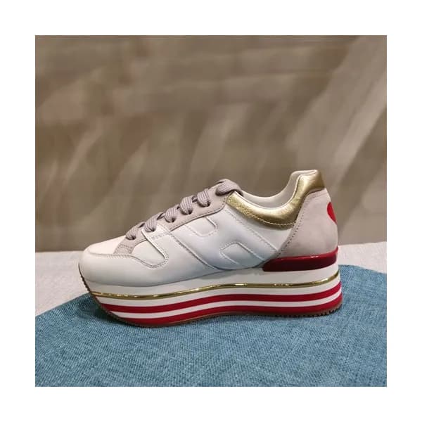 Hogan 2019 Ladies Leather Platform Sneakers - 호간 2… - 1