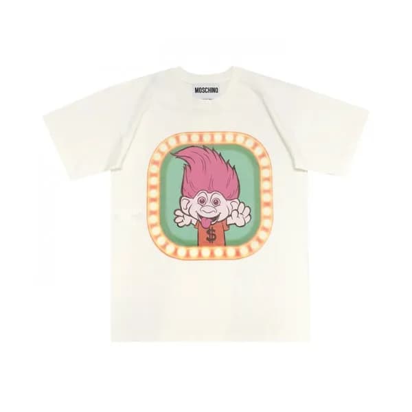 [모스키노]Moschino 2019 Mm/Wm Logo Cotton Short Sleeve… - 1