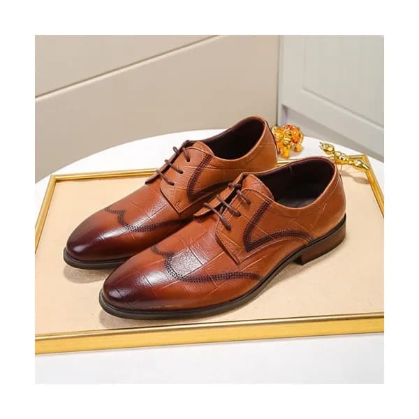 Gucci 2020 Mens Leather Oxford Shoes - 구찌 2020 남성… - 1