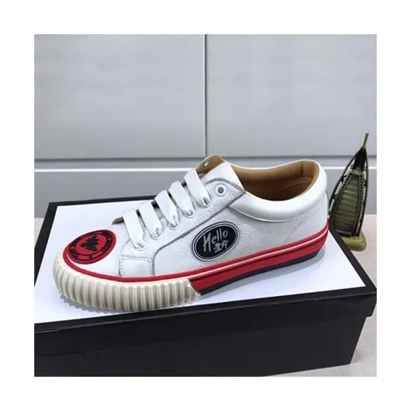 Gucci 2020 Mens Leather Sneakers - 구찌 2020 남성용 레더 … - 1