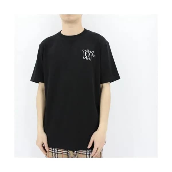[디올]Dior 2020 Mm/Wm Logo Cotton Short Sleeved Tshi… - 1