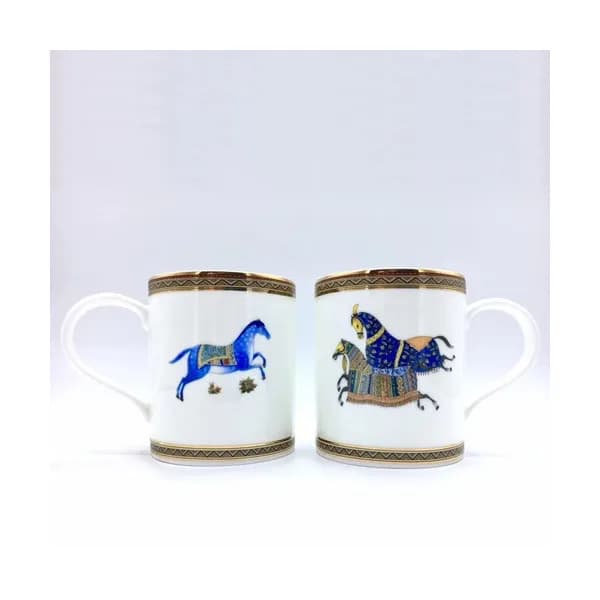 Hermes 2020 Ceramic Coffee Cup Set - 에르메스 2020 세라믹… - 1