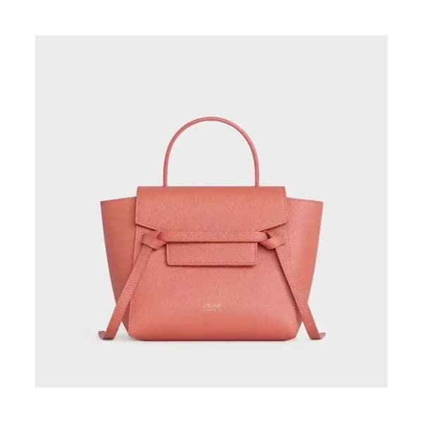 Celine 2020 Leather Mini Belt Shoulder Bag,21CM - … - 1