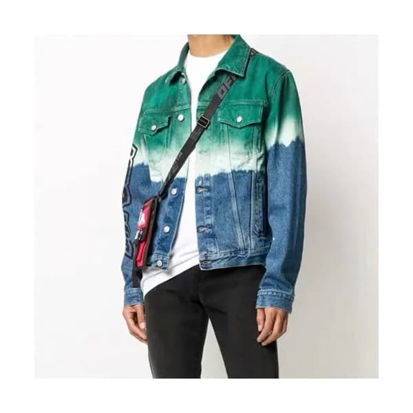 [오프화이트]Off-white 2020 Mens Logo Casual Denim Jacke… - 1