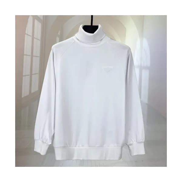 [프라다]Prada 2020 Mens Turtle-neck Cotton Tshirts - … - 1