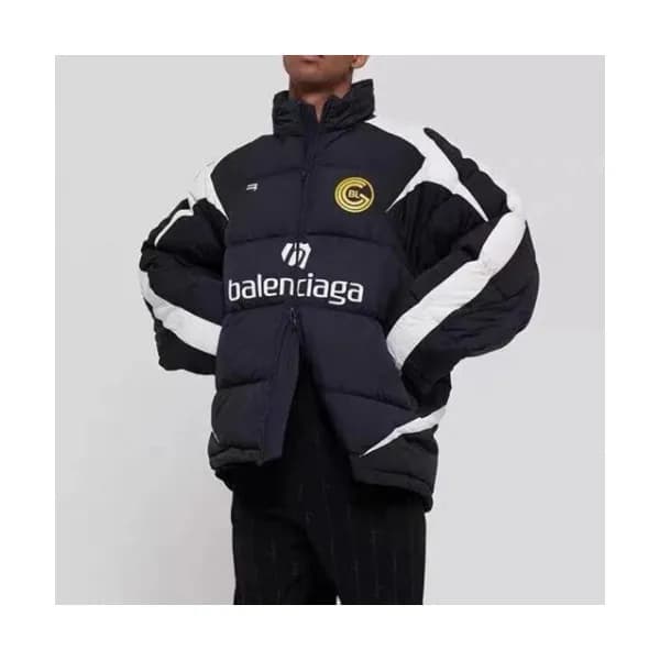 Balenciaga Mens Logo Duck Down Padding - 발렌시아가 남성… - 1