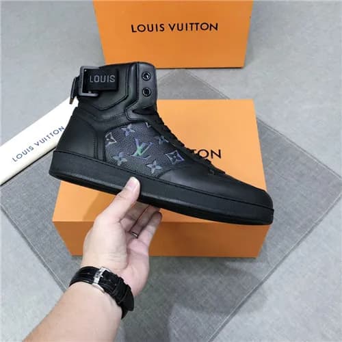 Louis Vuitton 2020 Men's Leather Sneakers - 루이… - 1