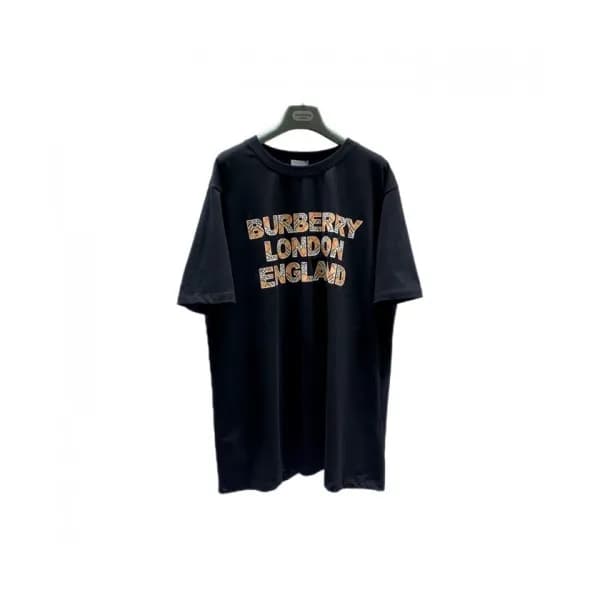 [버버리]Burberry 2021 Mm/Wm Logo Cotton Short Sleeved… - 1