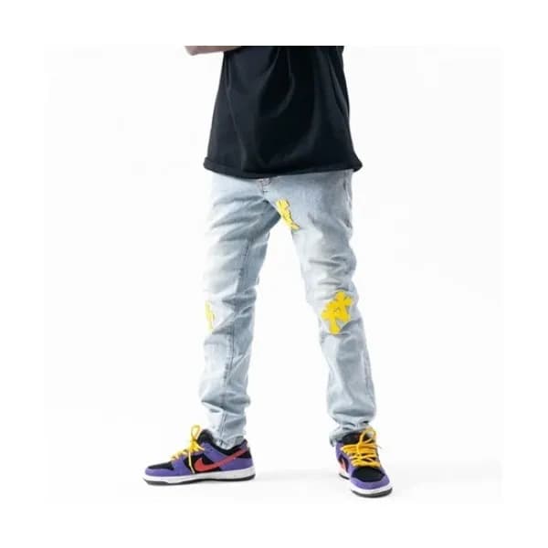 [오프화이트]Off-white 2021 Mens Logo Denim Jeans - 오프화이… - 1